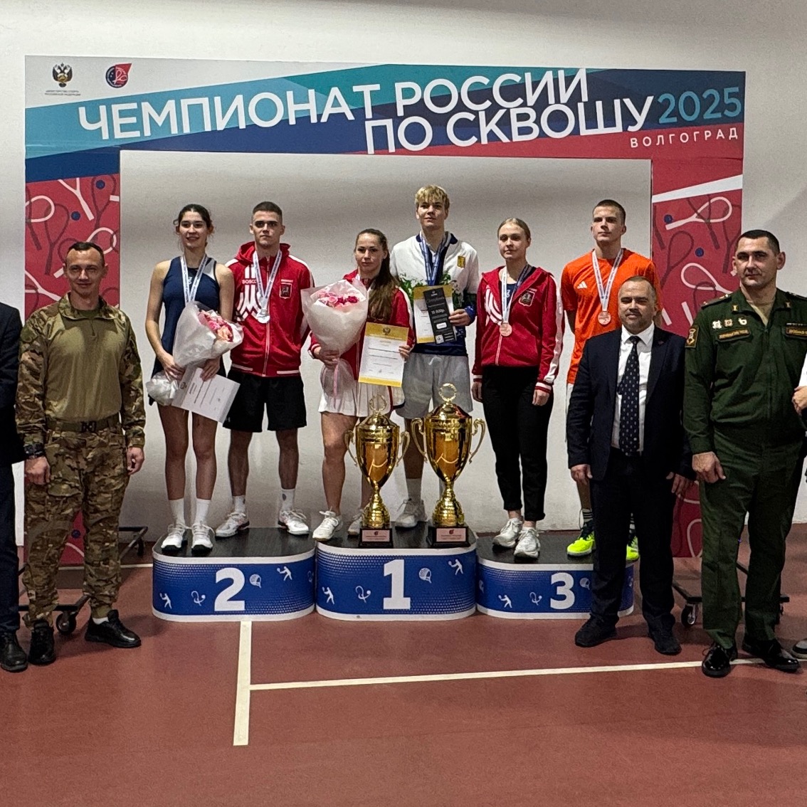 Алексей Маслов и Екатерина Марусан – чемпионы России по сквошу 2025